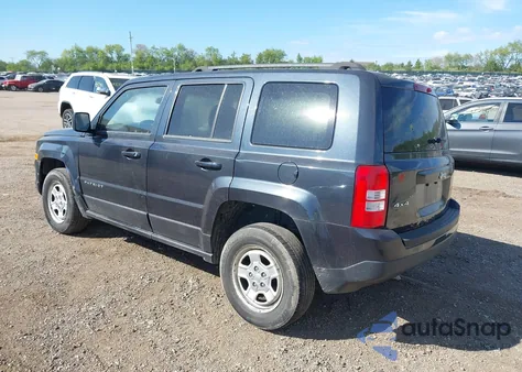 2015 Jeep Patriot Sport из США, поврежденный, VIN 1C4NJRBB1FD408742